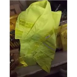 NEW- SAFTEY VEST- BATTERY OPPERATED LIGHTS UP