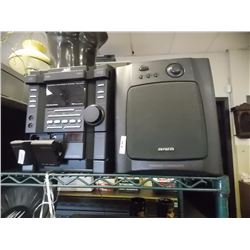 JVC 3 DISC STEREO & AIWA HOME SUBWOOFER - PS
