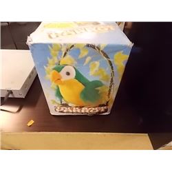 TALKING PARROT   IN BOX