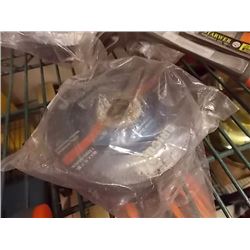 NEW 4 ½"  X 1/4" GRINDING DISKS - 5 PER BUNDLE - 1 BUNDLE PER LOT