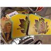 Image 1 : VINTAGER 1950'S "NEEDLE BOOKS" - IMAGES OF FIRST NATION CHIEF AND MORE- 3 PC TTL