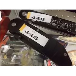 FOLDING KNIFE "DUCK 440 STEEL" WITH BELT CLIP