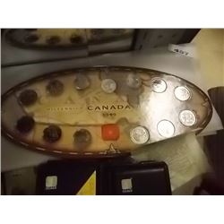 MILLENIUM COIN SET - 1999 - 13PC QUARTERS - ROYAL CANADIAN MINT