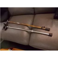 CANES - 1 METAL AND 1 WOOD = 2 TTL