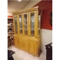 CHINA CABINET - 2 PC