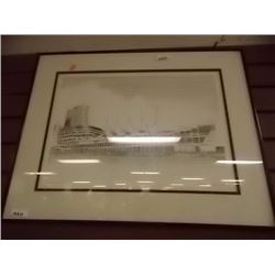 PICTURE- "CANADA PLACE" 38/50  SIGNED CATHCART '86