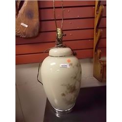 PAIR OF DESIGNER LAMPS - NO SHADES