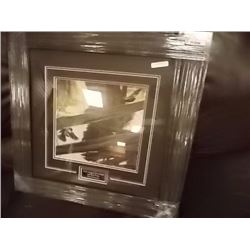 FRAMED PRINT - RED WINGED BLACK BIRDS & RAIL FENCE - ROBERT BATEMAN - ESTIMATED GALLERY PRICE $425 2