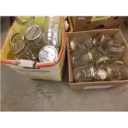 CANNING JARS - 2 BOXES