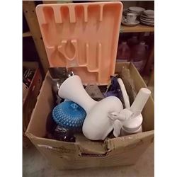 BOX MISC - HOUSEWARE - SOME COLLECTABLE