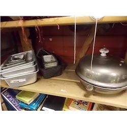 SHELF LOT- BREAD PANS & MORE