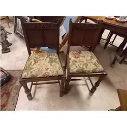 VINTAGE DINING CHAIRS