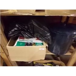 SHELF LOT - CANNING POTS, LIGHT BULBS & MORE