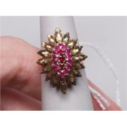 10K Ruby  Ring  6.4 Grams