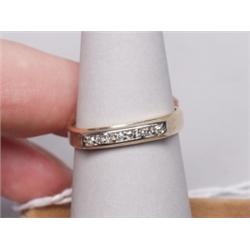 10K  .16 Carats Diamond Band