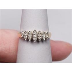 14k  .15 Carat Diamond Ring