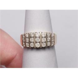 10K Diamond Ring  Approx 1.5 Carat  TW 