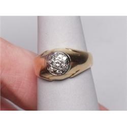10K Diamond Ring  4.2 Grams