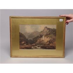19th C British Watercolour Landscape