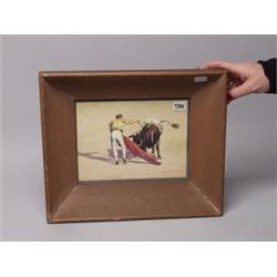 Pedro Sanchez Signed Watercolour