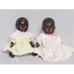 Two Vintage Black Dolls