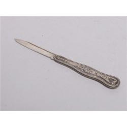 American Antique Silver Pocket Knife 