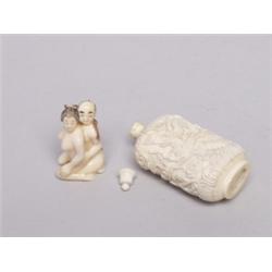 2 Ivory Carvings