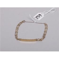 9 Carat Victorian Bracelet