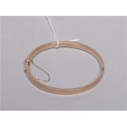 9K Rose Gold Edwardian Bracelet