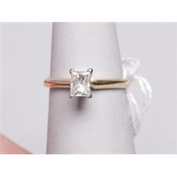 14K Gold Ring .72 Ct Diamond