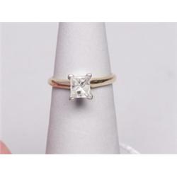 14K Gold Ring .93 Ct Diamond