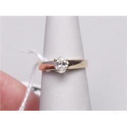 14K Gold Ring .60 Ct Diamond