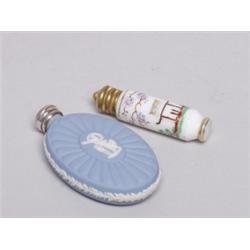 Wedgwood Scent Flask and Another
