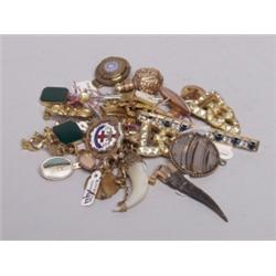 Estate Lot 20 Items Antiquw Jewelry Etc