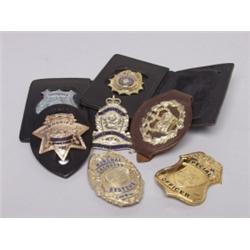 Estate Lot of 7 Law Enforcement Badges