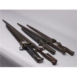 Five Old Bayonettes