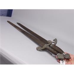 Two Old Metal Swords