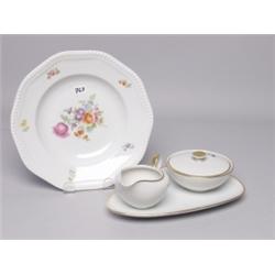 Five Items German Porcelain