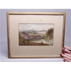 19th C English Watercolour