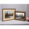 Image 1 : Two Pastel Paintings Rockies  