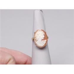 14K Cameo Ring