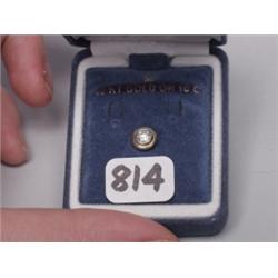 14K Diamond Stud Earring .10 Carat