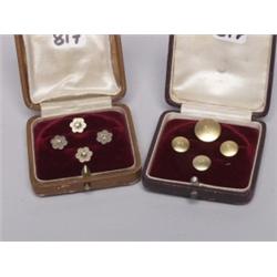 Two Cased Stud Sets 