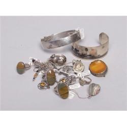 Estate Lot Sterling Silver Jewelry