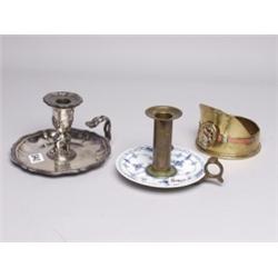 Three Antique Candle Stands
