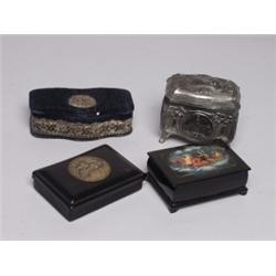 Four Vintage Dresser Boxes