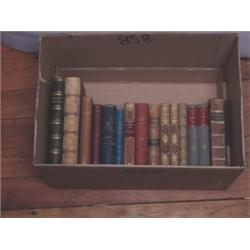 15 Antique Book Volumes  