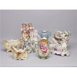 Estate Lot Antique German Bisque