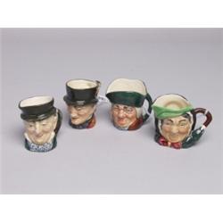 4 Royal Doulton Character Mugs