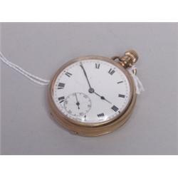 English 9Ct Gold Pocket Watch